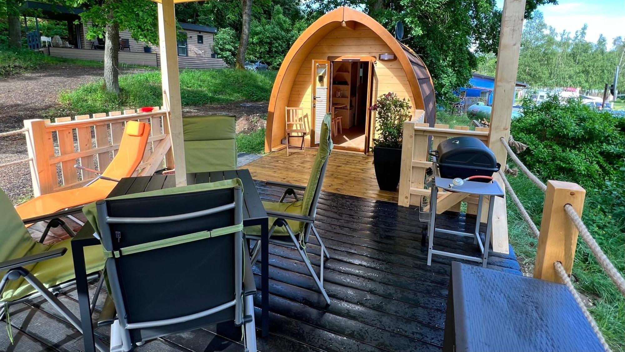 Tiny House Carlos - Zauberhaftes Camping-Pod Stuer Kültér fotó