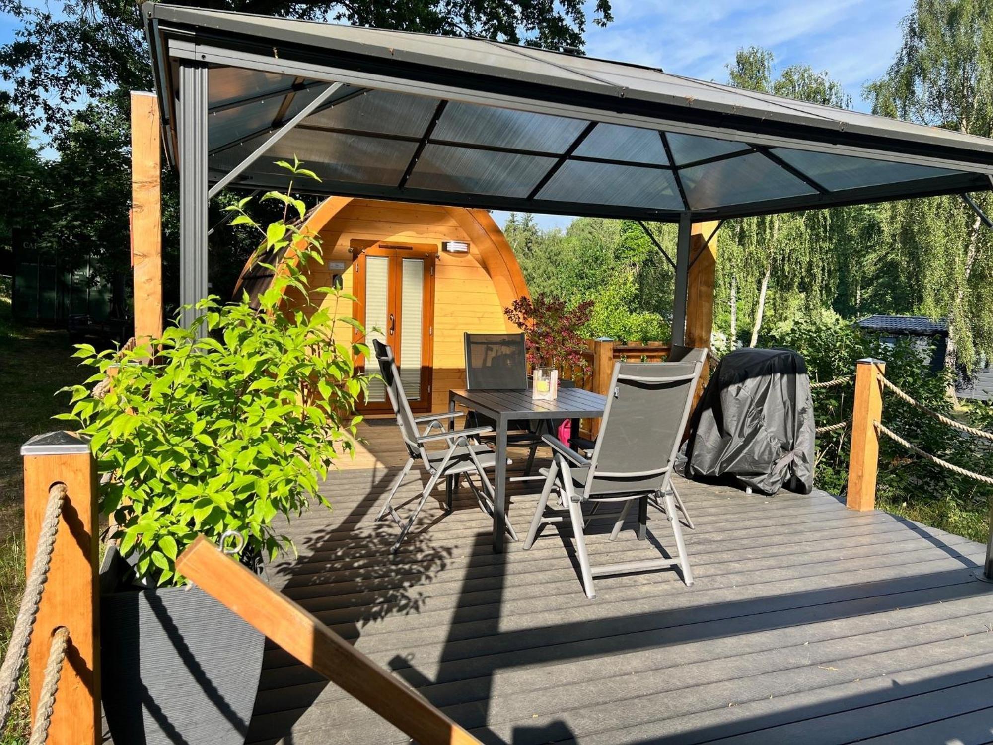 Tiny House Carlos - Zauberhaftes Camping-Pod Stuer Kültér fotó