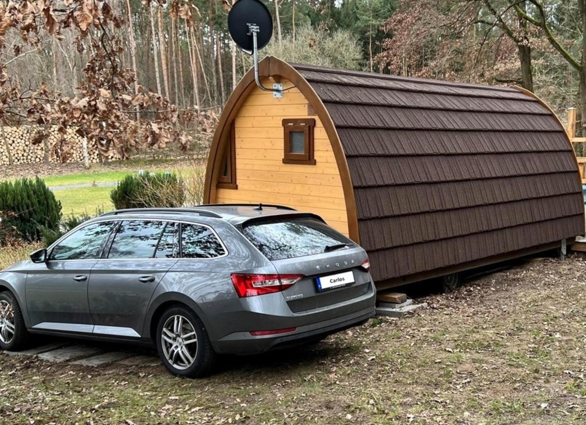 Tiny House Carlos - Zauberhaftes Camping-Pod Stuer Kültér fotó